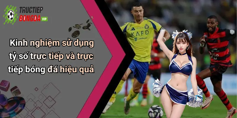 Kinh nghiệm sử dụng tỷ số trực tiếp và trực tiếp bóng đá hiệu quả