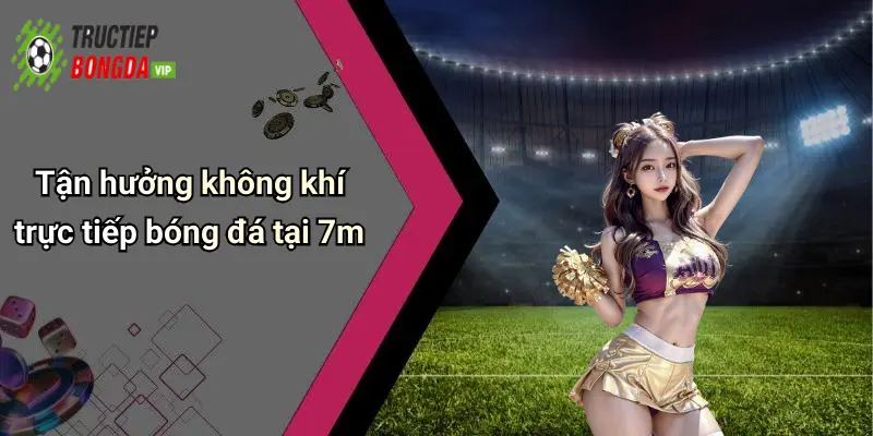 Tận hưởng không khí trực tiếp bóng đá tại 7m