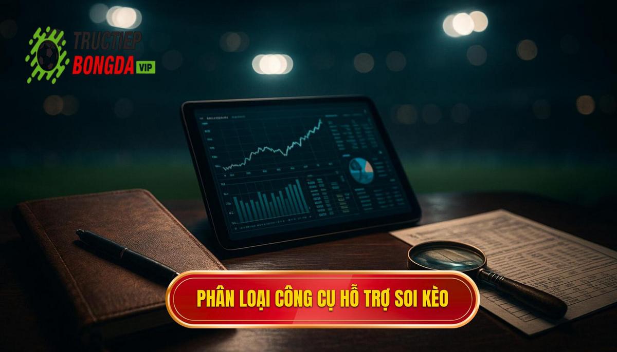 Phân loại các công cụ hỗ trợ soi kèo phổ biến trên thị trường