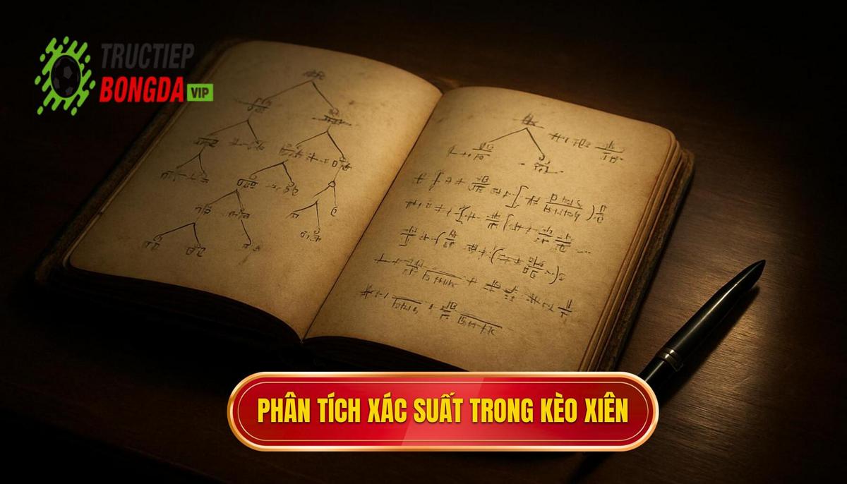 Phân tích toán học và xác suất trong kèo xiên nhiều trận