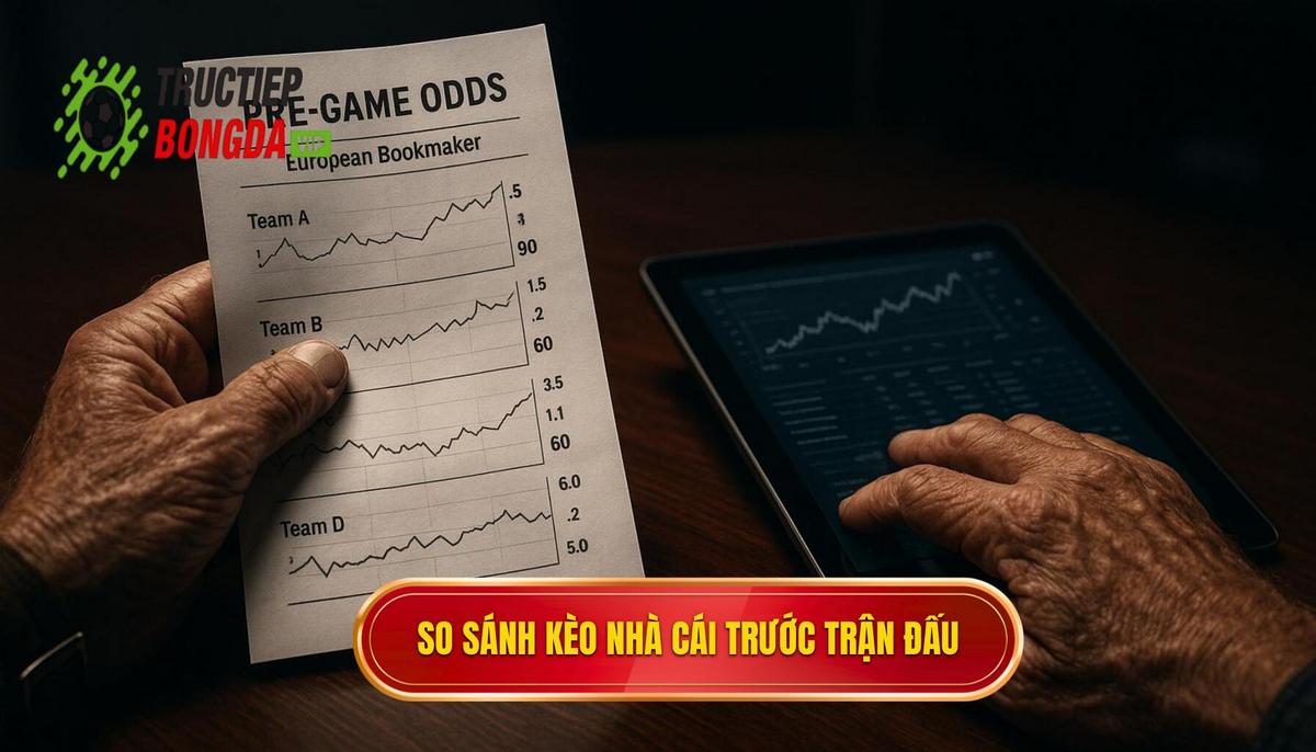 Tầm quan trọng của việc thực hiện so sánh kèo nhà cái trước trận đấu