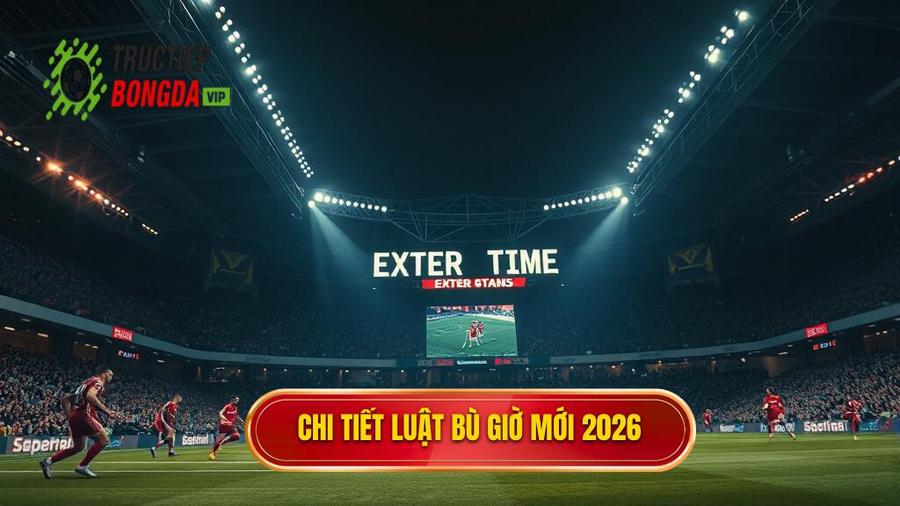 2. Chi tiết luật bù giờ mới 2026