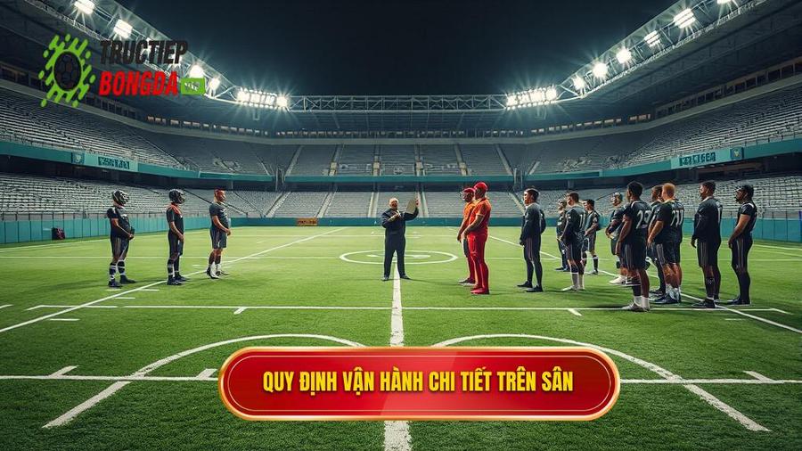 2. Quy định vận hành chi tiết trên sân