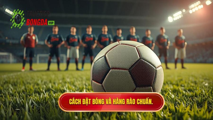 3. Cách đặt bóng và hàng rào chuẩn.