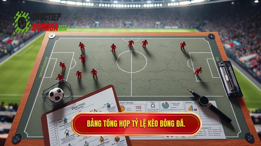 Bảng tổng hợp các tỷ lệ kèo bóng đá cho người mới cần nhớ