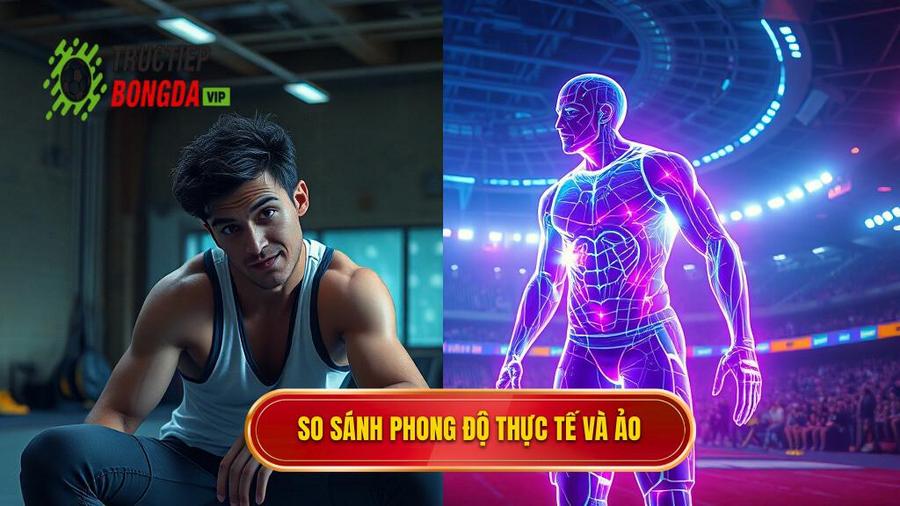 Bảng so sánh phong độ thực tế và phong độ ảo